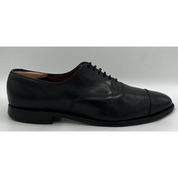 Allen Edmonds Park Avenue Cap Toe Black Leather Oxford Dress Shoes Mens Size 12D main image 6